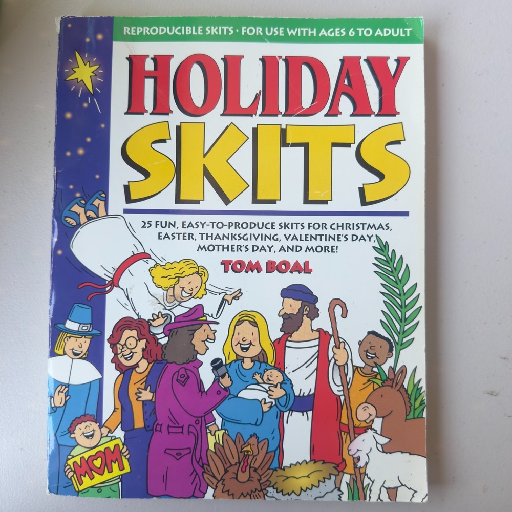 Holiday Skits Tom Boal Reproducible Church Plays Paperback Pre Owned